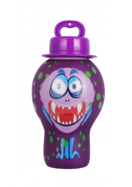 Мильні бульбашки-непроливайки Monster Bubble, 30 мл (фіолетова пляшечка)